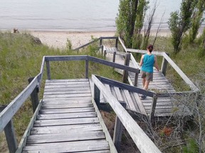 Pinery Provincial Park's 2.6 km Wilderness Trail includes a boardwalk to the shore of Lake Huron and a lookout. File photo/Handout