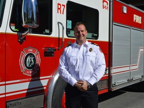 Handout Not For Resale

Matthew Stephenson was recently named as the Cornwall Fire Services' new deputy fire chief. Handout/Cornwall Standard-Freeholder/Postmedia Network
