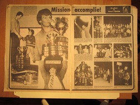 The Journal de Montreal's account of Cornwall's spring of 1981 Memorial Cup win.Handout/Cornwall Standard-Freeholder/Postmedia Network

Handout Not For Resale
