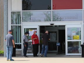 The front entrance at the Benson Centre. Photo on Tuesday, May 18, 2021, in Cornwall, Ont. Todd Hambleton/Cornwall Standard-Freeholder/Postmedia Network