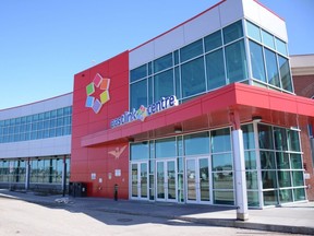 The Eastlink Centre in Grande Prairie, Alta. Saturday, April 18, 2020. It appears Eastlink’s new Combined Heat and Power system (CHP) installed earlier this year to help save an estimated $350,000 per year in utility costs is not popular with nearby residents.