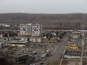 Downtown Fort McMurray, Tuesday April 2, 2019. Photo by David Bloom
