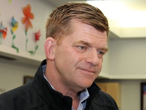 Fort McMurray-Conklin MLA Brian Jean during a meet and greet session for his leadership bid for the United Conservative Party at the Golden Years Society in Fort McMurray, Alta. on Friday August 25, 2017. Vincent McDermott/Fort McMurray Today/Postmedia Network