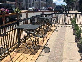 Outdoor patios can reopen Friday. Tables limited to 4.