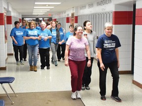 Photo by KEVIN McSHEFFREY/THE STANDARD
The 2020 IG Wealth Management Walk for Alzheimer’s was held Feb. 1 in the ELSS gym before the COVID-19 pandemic hit. This year, it had been moved to May 31 and to keep participants safe, it will be a virtual event.