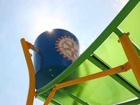The Family of Rotary Splash Pad by the North Bay Museum, pictured May 21. Nugget File Photo