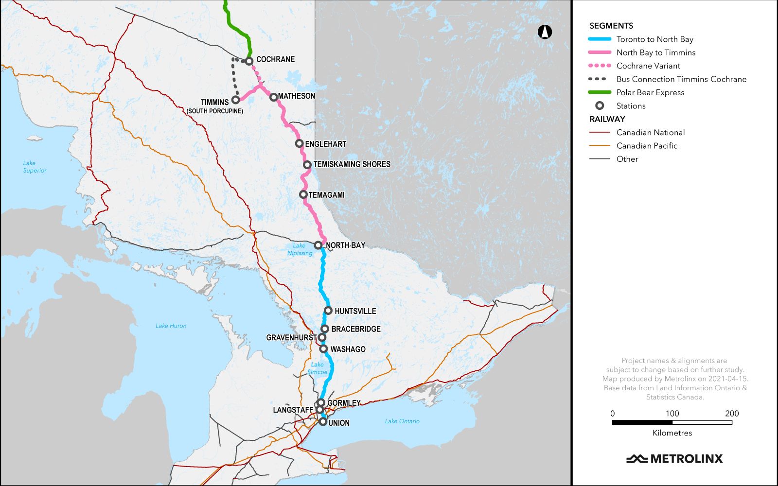 Sudbury not part of passenger rail plan for Northern Ontario