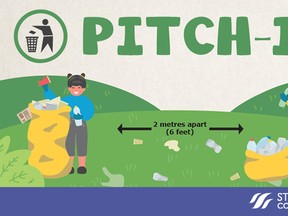 To get involved with this year's Pitch-In Week, go to strathcona.ca/pitchin. Graphic Supplied