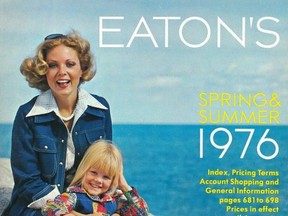 The 1976 spring and summer Eaton's catalogue. (Stratford-Perth Archives)