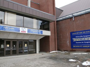 Ben F. Avery Physical Education Centre at Laurentian University in Sudbury, Ont. The facility needs million in repairs, a report says. John Lappa/Sudbury Star/Postmedia Network