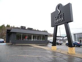 The Salute Coffee Company on The Kingsway, at the former Deluxe location, is now open.