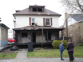 A building housing the Elizabeth Fry Society on Elm Street sustained fire damage on Tuesday.