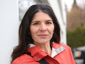 Nadia Verrelli announced her intentions to seek the Sudbury federal NDP nomination in the next election during a virtual press conference in Sudbury, Ont. on Tuesday May 11, 2021. John Lappa/Sudbury Star/Postmedia Network



.