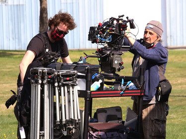 A production crew was in Capreol, Ont. on Monday May 17, 2021, shooting a segment for Letterkenny, a Canadian television sitcom. Pitter patter lets get at'er is one of the many sayings made famous by the award-winning show that is shot in the Sudbury area. John Lappa/Sudbury Star/Postmedia Network