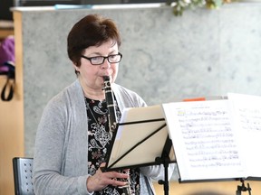 Brenda Arrowsmith, of Triple Play, performs at the Vale Lunches with a Lake concert series at the Vale Living with Lakes Centre in Sudbury, Ont. on Friday February 1, 2019. John Lappa/Sudbury Star/Postmedia Network