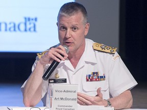 Admiral Art McDonald has stepped aside as chief of the defence staff while he is being investigated.
