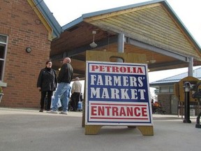 The Petrolia Farmer's Market will open beginning on June 5. Due to COVID-19 protocols and regulations, the market will have a limited number of vendors to begin with.  File photo/Postmedia Network
