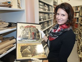 Lambton County Archives' archivist/supervisor Nicole Aszalos. The archives are now offering virtual appointments for residents undertaking research. File photo/Postmedia Network