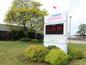 Bluewater Power's office on Confederation Street in Sarnia. File photo