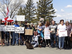 About 50 people gathered in Hollinger Park to take part in a "Freedom Rally" and demonstrate against government-imposed lockdowns and mandatory masks. On Tuesday, the Timmins Police Service told The Daily Press Saturday's demonstration is now the subject of a police investigation.

RICHA BHOSALE/The Daily Press