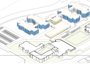 BTY Consultancy Group Inc. provided Timmins city council this week with the schematic design for the proposed redevelopment of the Golden Manor.

Supplied