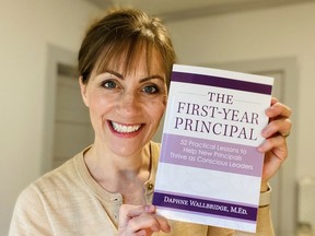 Daphne Wallbridge, a Timmins author and educator, has produced a reference guide for educational leaders, entitled "The First-Year Principal."

Supplied