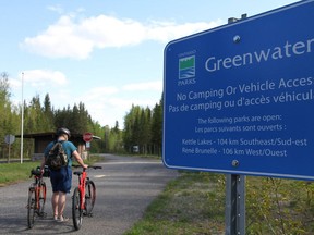 Greenwater Provincial Park, located 34 kilometres northwest of Cochrane, has been closed to overnight camping since 2013. Cochrane town council hopes to convince the province to change that.

Postmedia file photo