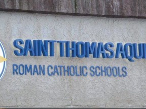 The St. Thomas Aquinas Roman Catholic Schools board announced it will not pilot the draft K-6 curriculum.
Times file photo