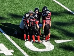 The Fort Saskatchewan Falcons Football club are starting training for the season, as summer sports in the Fort ramp up. Photo, file.