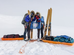 Pascale Marceau and Eva Capozzola are the first women's team to climb Mt. Lucania, Canada's third tallest peak at 5,226 metres.