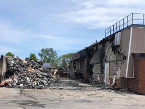 The aftermath of the fire. Photo by Barbara MacLeod