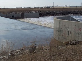 The water can be moving fast at the Portage Diversion. (file photo)