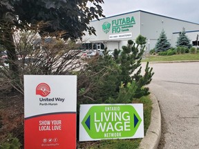 FIO Automotive Canada is Stratford's first large-scale manufacturer to be certified as a living-wage employer by the United Way Perth-Huron's social research and planning council and the Ontario Living Wage Network. (Submitted photo)