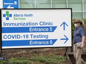 Alberta Health Services opened a drop-in first dose COVID-19 vaccination clinic at the Edmonton Expo Centre, Wednesday June 9, 2021. PHOTO BY DAVID BLOOM /Postmedia