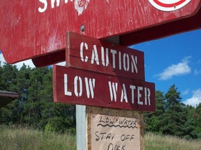 Saugeen Shores residential, farmers and commercial water users are among those being 'encouraged' to voluntarily cut non-essential water use by 10 percent as the Saugeen Valley Conservation Authority (SVCA) declared a Level One Low Water Condition across its entire watershed due to persistent dry conditions.