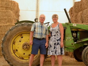 For the second year, David and Annamarie Murray are hosting a virtual rendition of their annual Cows and Classics concert from the hay shelter at their farm in West Perth. The show, which highlights some of the best in local musical talent, is a fundraiser for the Stratford Symphony Orchestra. Galen Simmons/The Beacon Herald/Postmedia Network