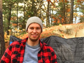 Cole Giffin in the outdoors. Greater Sudbury Soccer Club added an experienced sports psychology consultant to its roster for the upcoming season in Laurentian PhD student Giffin, who also happens to be well versed in the Beautiful Game.