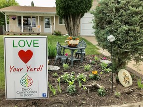 This week's selection of the Love Your Yard! program, hosted by Devon Communities in Bloom, is 11 Blackstone Crescent.
(Supplied by Devon Communities in Bloom)