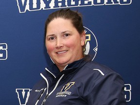 Former Laurentian University women's hockey head coach Stacey Colarossi.