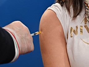 People who received first doses of Pfizer or Moderna vaccines on or before May 9 can, as of Monday, book their second doses, or rebook them for earlier dates.