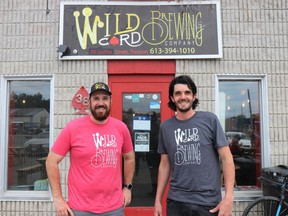 Brothers Nate and Zach Card, owners of Wild Card Brewing Company in Trenton, are thrilled to be among the amazing lineup of vendors at the Front Street Farmers’ Market in Quinte West this year.