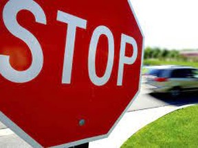 Stops sign and three-way stop violations topped Highway Traffic Act charges laid against 29 drivers by Saugeen Shores Police Service (SSPS) during its traffic safety initiative May 28 to June 11.