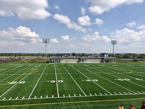 Taurus Field in Fort Saskatchewan has been chosen as the new home for the Edmonton Elite Football Club. Photo via Twitter / Fort Saskatchewan Recreation