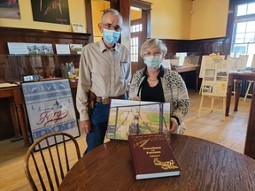 Tom Green along with Sharon Cooke visited the Highwood Museum on June 22 to showcase the new second volume - Fencelines and Furrows II