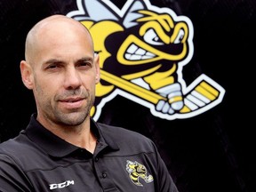 Alan Letang was introduced as the Sarnia Sting's new head coach at the Sarnia Golf & Curling Club in Sarnia, Ont., on Tuesday, June 22, 2021. Mark Malone/Chatham Daily News/Postmedia Network