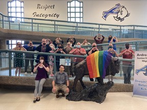 Pride Week is an opportunity for EIPS students and staff to celebrate diversity and inclusion, as well as show support and raise awareness for the LGBTQ2S+ community. Photo via Twitter