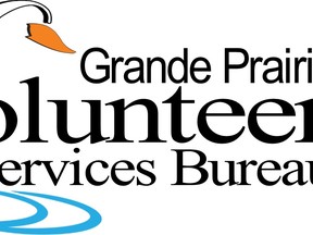 The Grande Prairie Volunteer Services Bureau. The winner of the volunteer of the month draw goes to Nicholas Fraser.