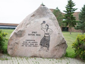 The Spirit Sisters Rock on GPRC's campus will be one of the sites in this years National Indigenous Peoples Day celebrations.