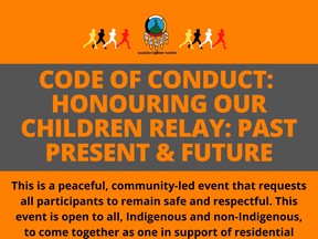Honouring Our Children Relay: Past, Present & Future handout