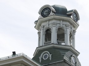 Brockville City Hall clock tower